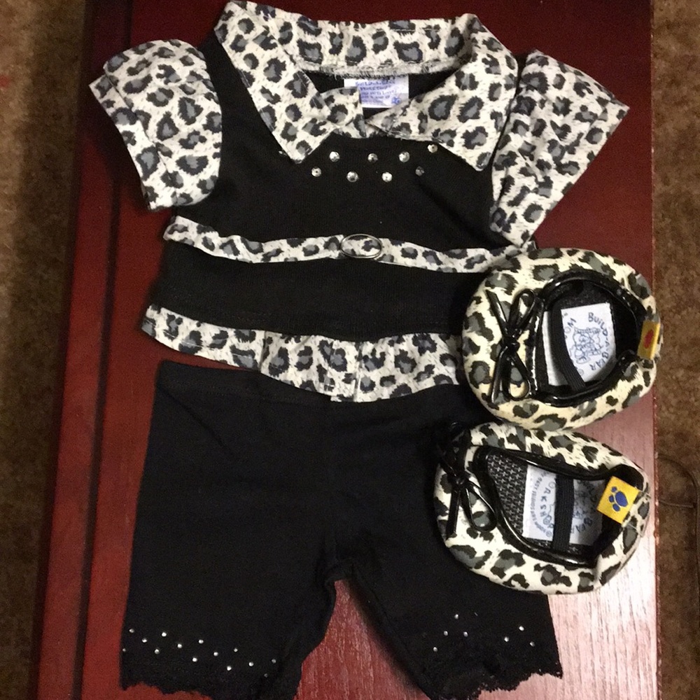Build a Bear 2pc/shoes outfit